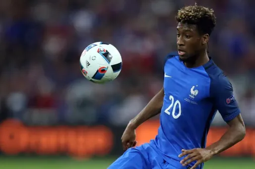 Kingsley Coman joue au Bayern Munich.