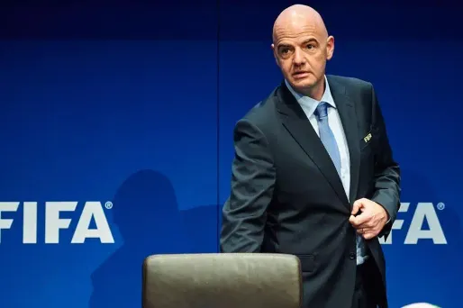 Gianni Infantino a été élu président de la Fifa en 2016.