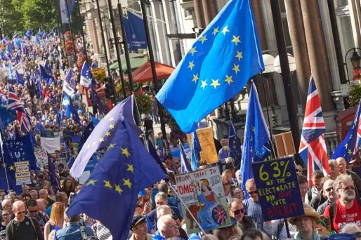 Londres, manifestation anti Brexit, NIKLAS HALLE'N / AFP 1280