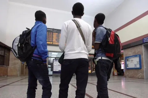 Trois Soudanais avaient été interpellés alors qu'ils allaient enregistrer leur demande d'asile (illustration).