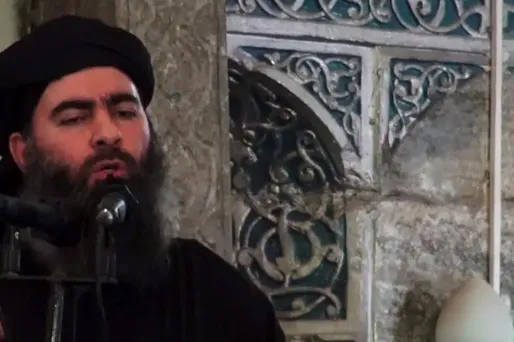 Présenté comme mort par l'Observatoire syrien des droits de l'Homme, Abou Bakr al-Baghdadi pourrait être toujours vivant (photo d'archives).