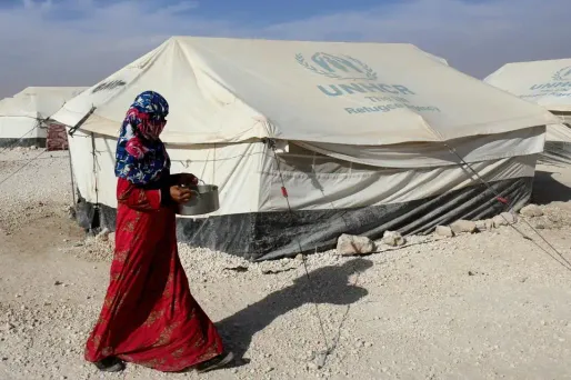 Raqqa le camp de réfugiés d’Ain Issa 1280