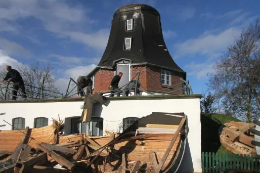 La tempête Herwart a frappé l'Europe centrale ce week-end.