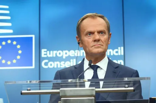 Donald Tusk crédit : AURORE BELOT / AFP - 1280