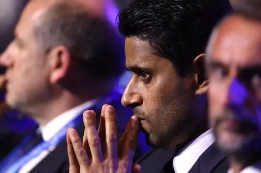 Le PDG de BeIn Media et président du PSG est accusé de corruption, dans le but d'obtenir les droits TV des Mondiaux de foot de 2018 à 2030.