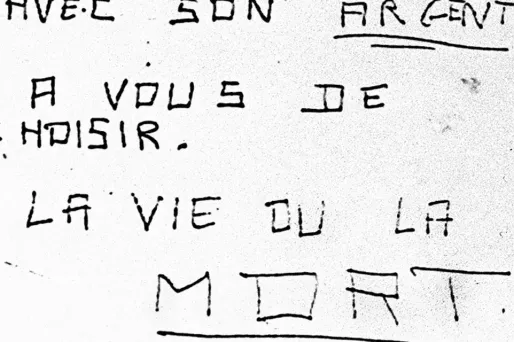 Quatre lettres anonymes adressées à la famille de Grégory Villemin ont été examinées par les experts.