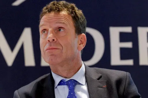 Pour le numéro deux du Medef, la politique d'Emmanuel Macron fait de la France un pays "normal" (photo d'archives).