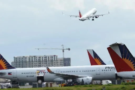 Philippine Airlines, Manille crédit : TED ALJIBE / AFP - 1280