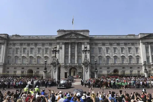 Buckingham palace crédit : PAUL ELLIS / AFP - 1280