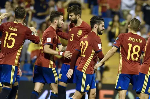 Les Espagnols sont assurés de finir à la première place du groupe G, devant l'Italie.