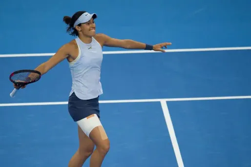 Caroline Garcia, tournoi de Pékin 2017 crédit : NICOLAS ASFOURI / AFP - 1280