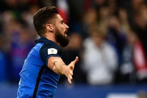 Face à la Biélorussie, le Gunner a inscrit le deuxième but des Bleus.