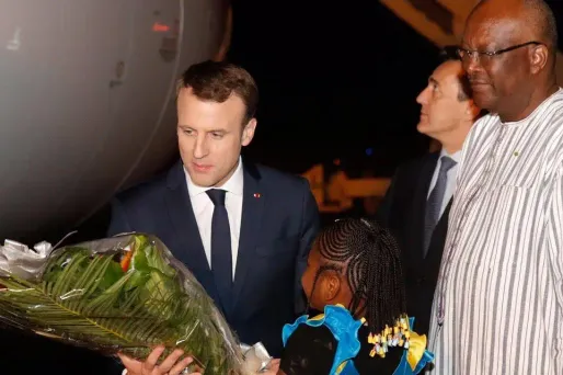 Emmanuel Macron et Christian Kaboré, 1280x640