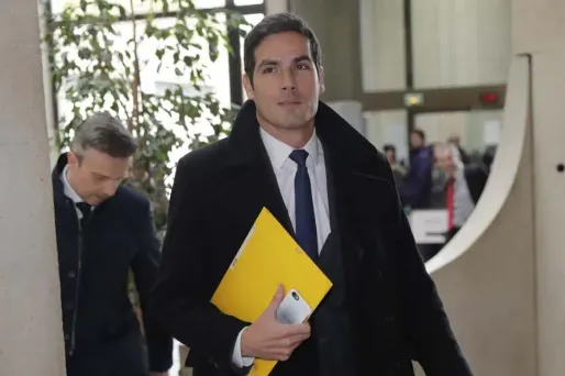 Mathieu Gallet, tribunal de Créteil crédit : Thomas SAMSON / AFP - 1280