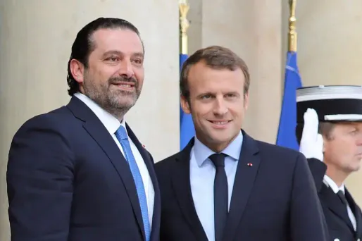 Le Premier ministre libanais démissionnaire Saad Hariri est arrivé à Paris