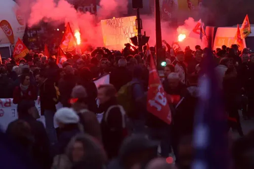 D'après l'Intérieur, 80.000 personnes ont manifesté jeudi entre France.