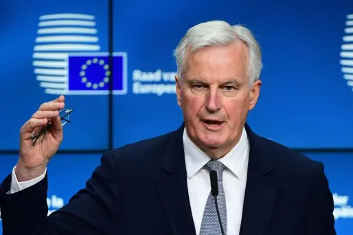 Le négociateur en chef de la Commission européenne sur le Brexit, Michel Barnier.