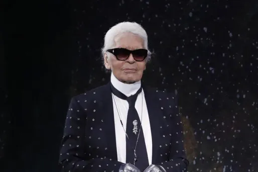 Karl Lagerfeld crédit : Patrick KOVARIK / AFP - 1280