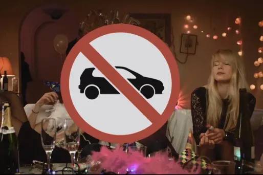 prévention routière, réveillon de la Saint-Sylvestre crédit : Capture d'écran du spot Mon Mode d'Emploi - 1280