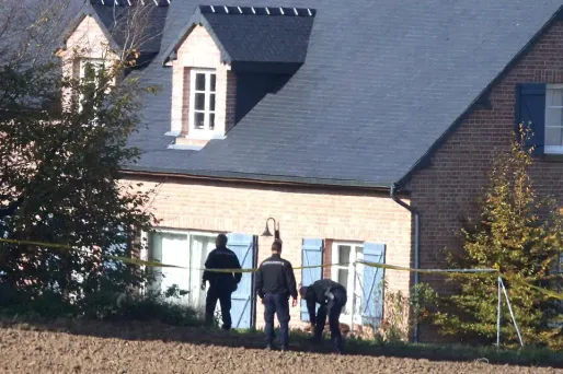 aisne, tuerie, famille d'agriculteur crédit : FRANCOIS NASCIMBENI / AFP - 1280