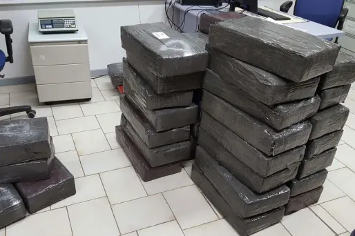 La saisie a été effectuée au niveau de Sigean, sur l'A9.