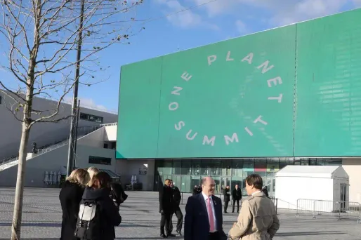 sommet climat Paris crédit : LUDOVIC MARIN / AFP - 1280