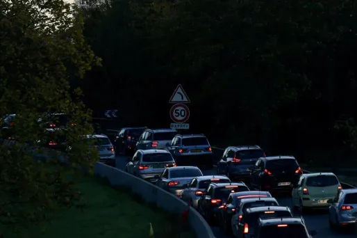 Les embouteillages sont de mise mardi en région parisienne (image d'illustration)