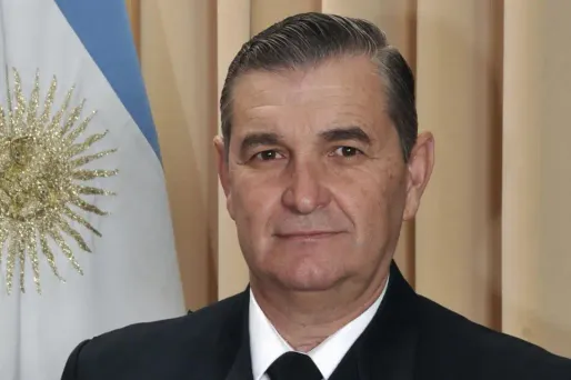 L'ancien chef de la Marin argentine, Marcelo Srur