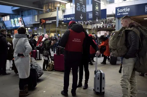 SNCF : le trafic de la gare Montparnasse perturbé par un incident électrique