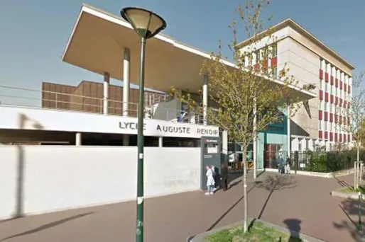 Lycée Auguste Renoir, Asnières, Google Maps, 1280