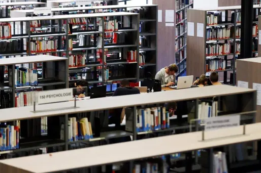 Le Crous avait offert aux étudiants des séances de massages gratuites.