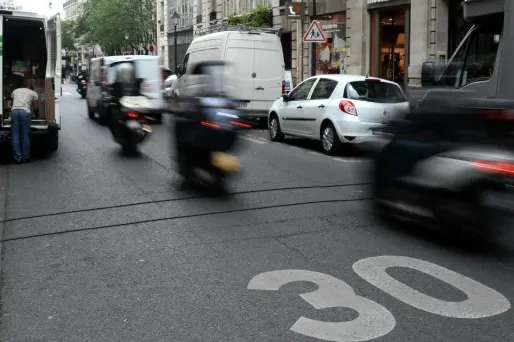 zone 30 paris circulation