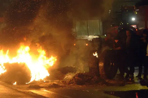 Manifestation agricole à Quimper, 1280x640