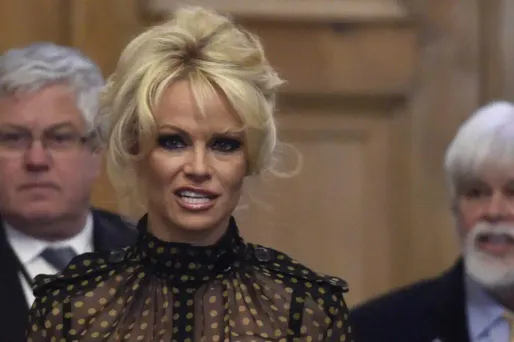 Pamela Anderson était l'invitée de la Fondation Brigitte Bardot