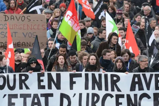Rennes état d'urgence manifestation