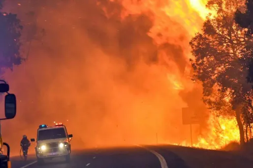 australie incendie ouest