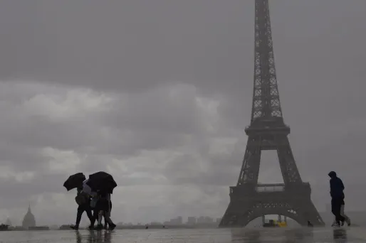 Le temps de jeudi : pluie et vent au programme