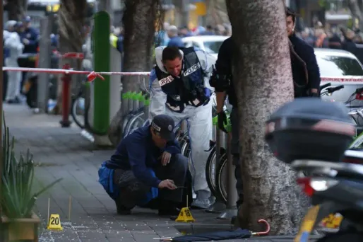 La fusillade a eu lieu en plein centre-ville de Tel-Aviv