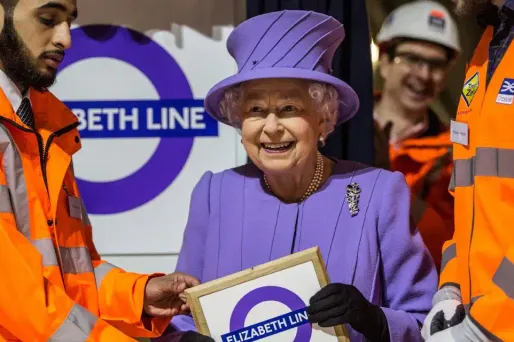La nouvelle ligne de métro londonien s'appellera... Elizabeth