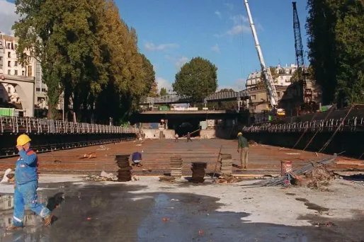 Le canal avait déjà connu des travaux de réfection, en 2001.