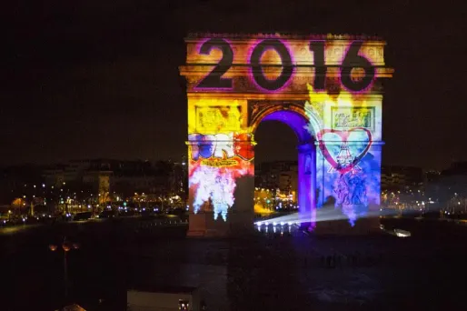 Il n'y a pas eu de feu d'artifice le 31 décembre.