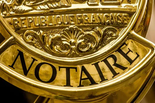 L'emblème d'un notaire lillois.