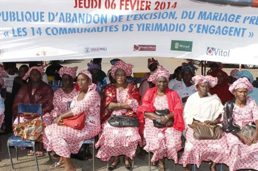 Manifestation contre l'excision (1280) HABIBOU KOUYATE / AFP