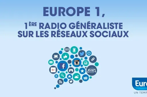 Europe 1, radio généraliste leader sur les réseaux sociaux