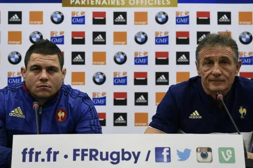 XV de France Guirado Novès FRANCK FIFE / AFP