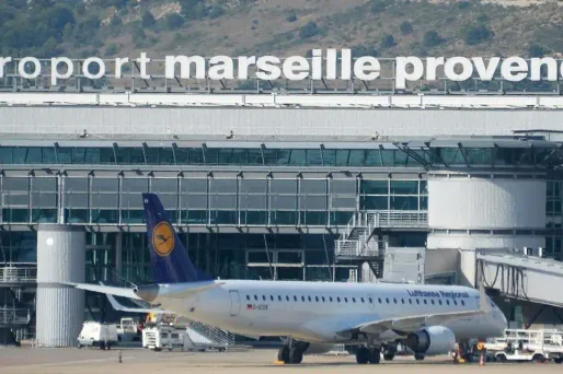 L'aéroport de Marseille. Image d'illustration.
