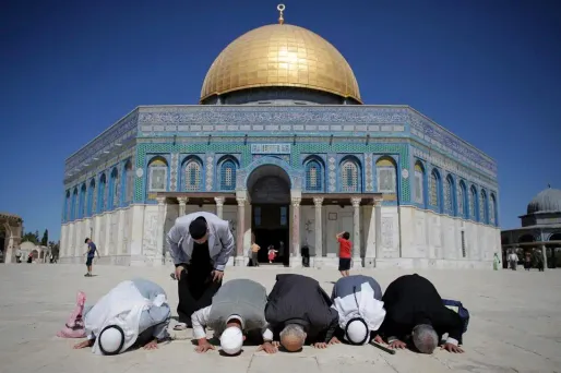 L'esplanade des Mosquées à Jérusalem