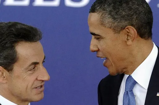 Entre Nicolas Sarkozy et Barack Obama, le torchon brûle.