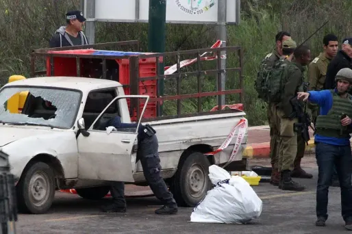 cisjordanie voiture belier 1280