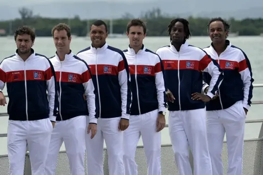 Equipe de France de Coupe Davis (1280x640) Miguel MEDINA/AFP